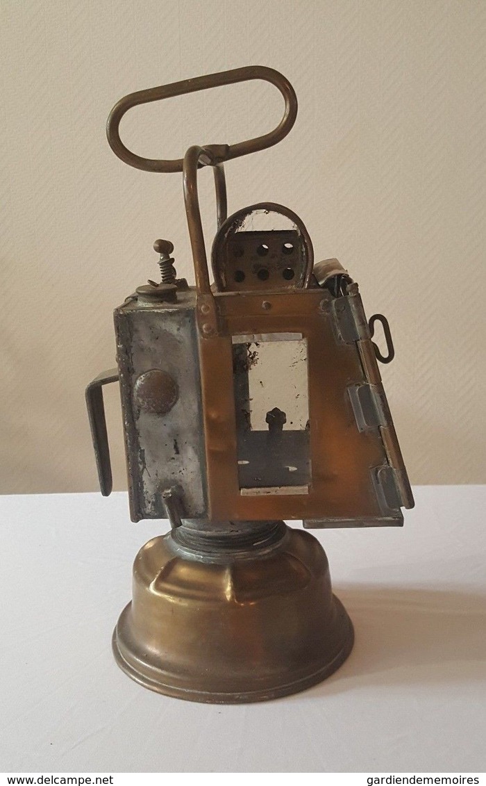 Ancienne Lampe SNCF - Etablissements A. Butin - Paris - Chemin De Fer