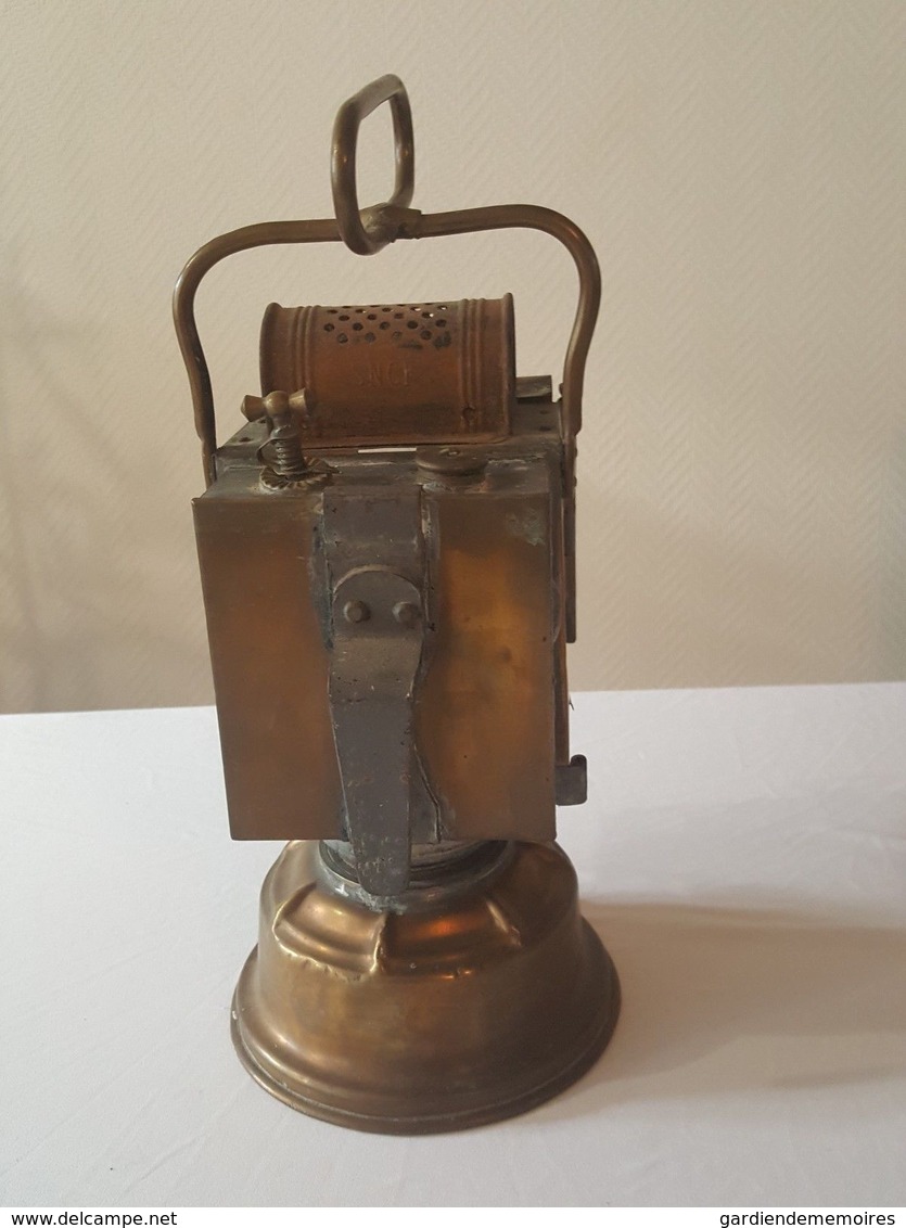 Ancienne Lampe SNCF - Etablissements A. Butin - Paris - Chemin De Fer