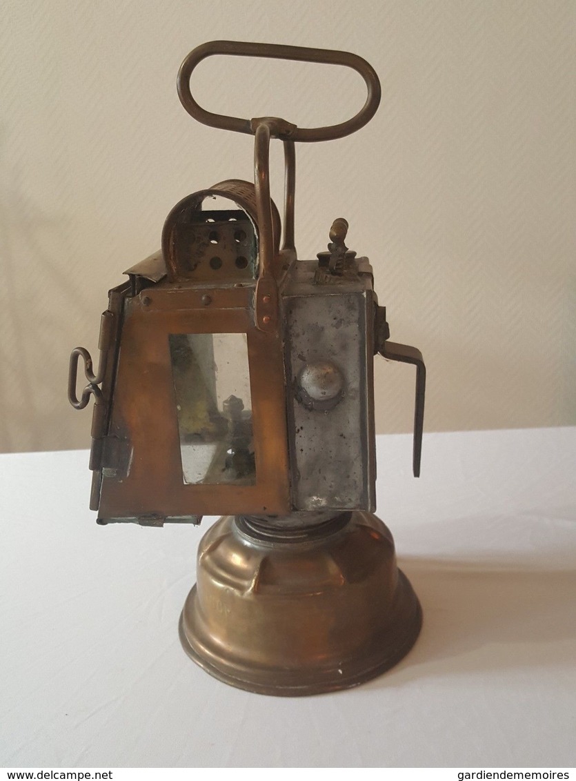 Ancienne Lampe SNCF - Etablissements A. Butin - Paris - Chemin De Fer