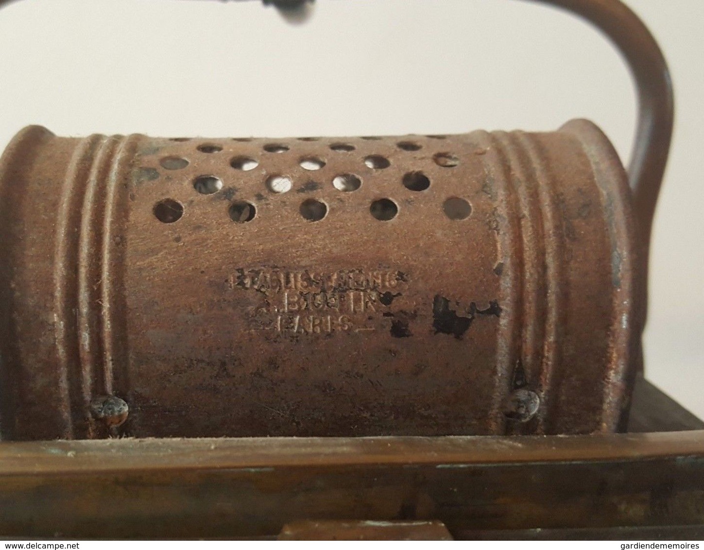 Ancienne Lampe SNCF - Etablissements A. Butin - Paris