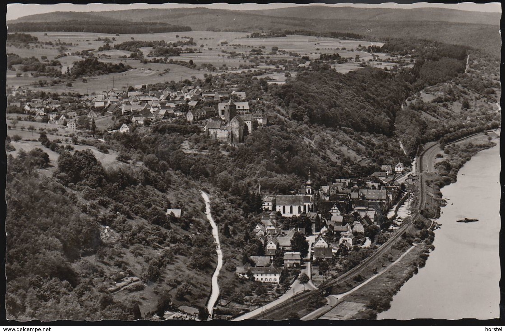 D-97851 Rothenfels Am Main - Luftbild - Aerial View - Bahnanlagen - Railway - Lohr