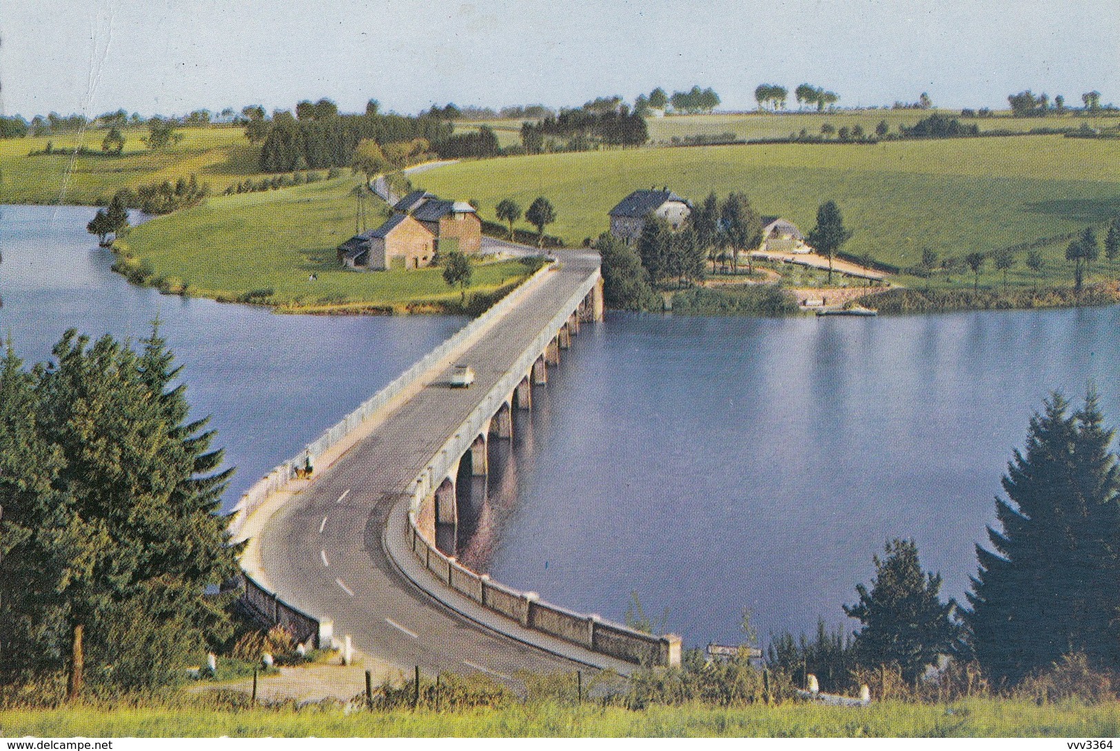 ROBERTVILLE: Le Lac Et Le Pont De Waterloo - Waimes - Weismes