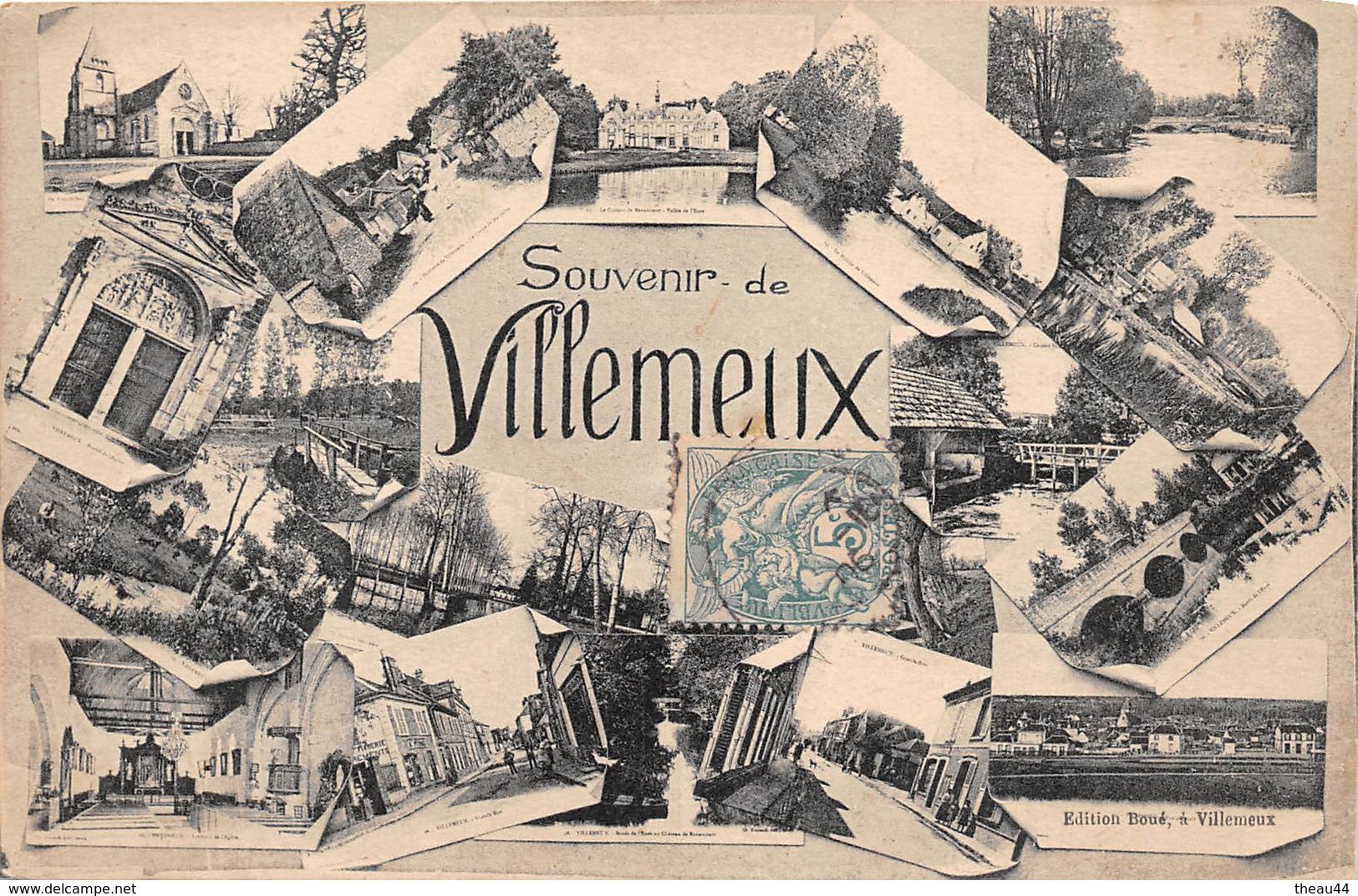 ¤¤   -   VILLEMEUX    -  Souvenir De ........  -  Multivues      -  ¤¤ - Villemeux-sur-Eure