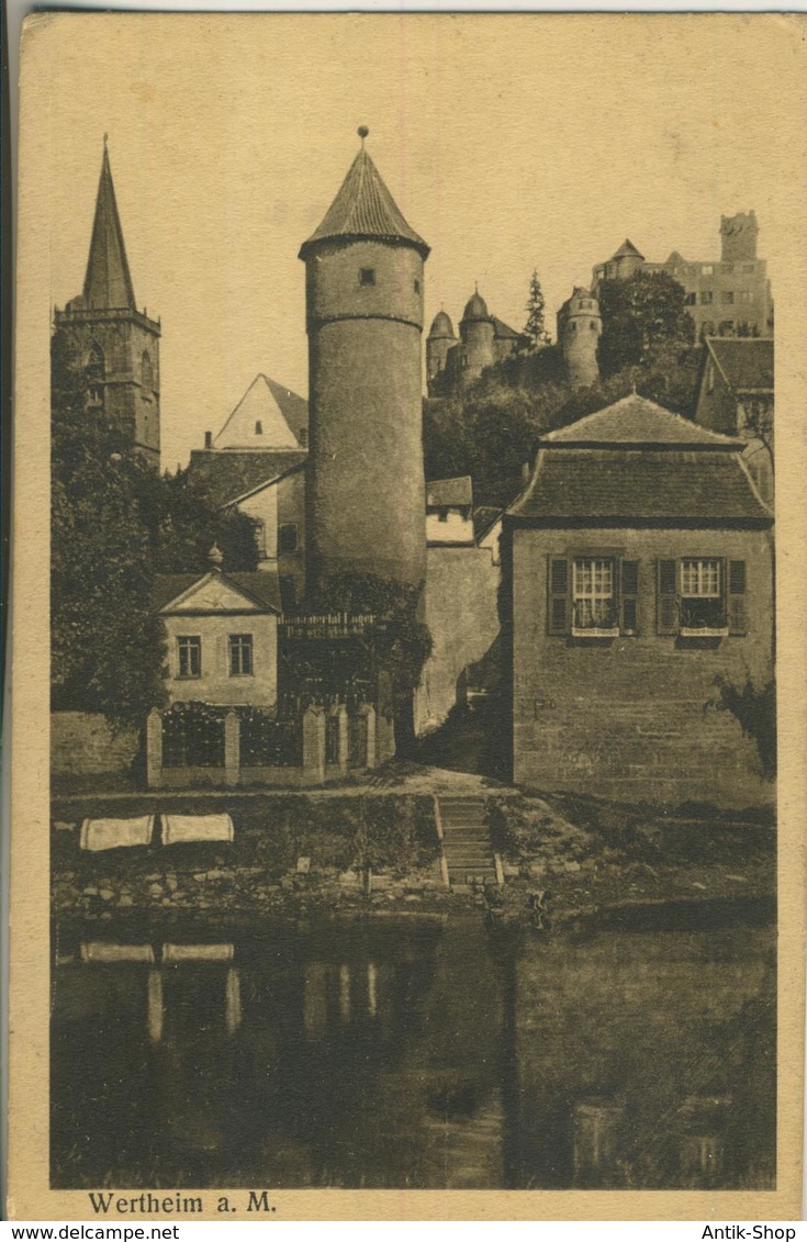 Wertheim A. Main V. 1917  Siehe Foto !!  (638) - Wertheim