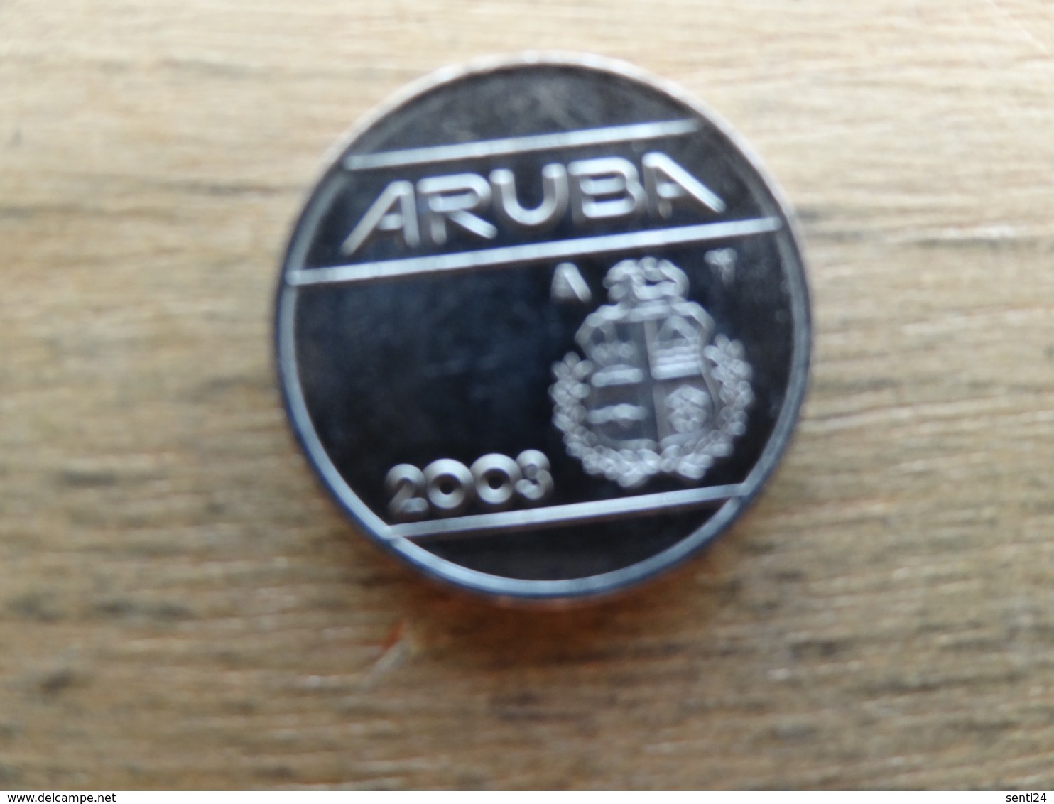 Aruba  25  Cents  2003  Km 3 - Antilles