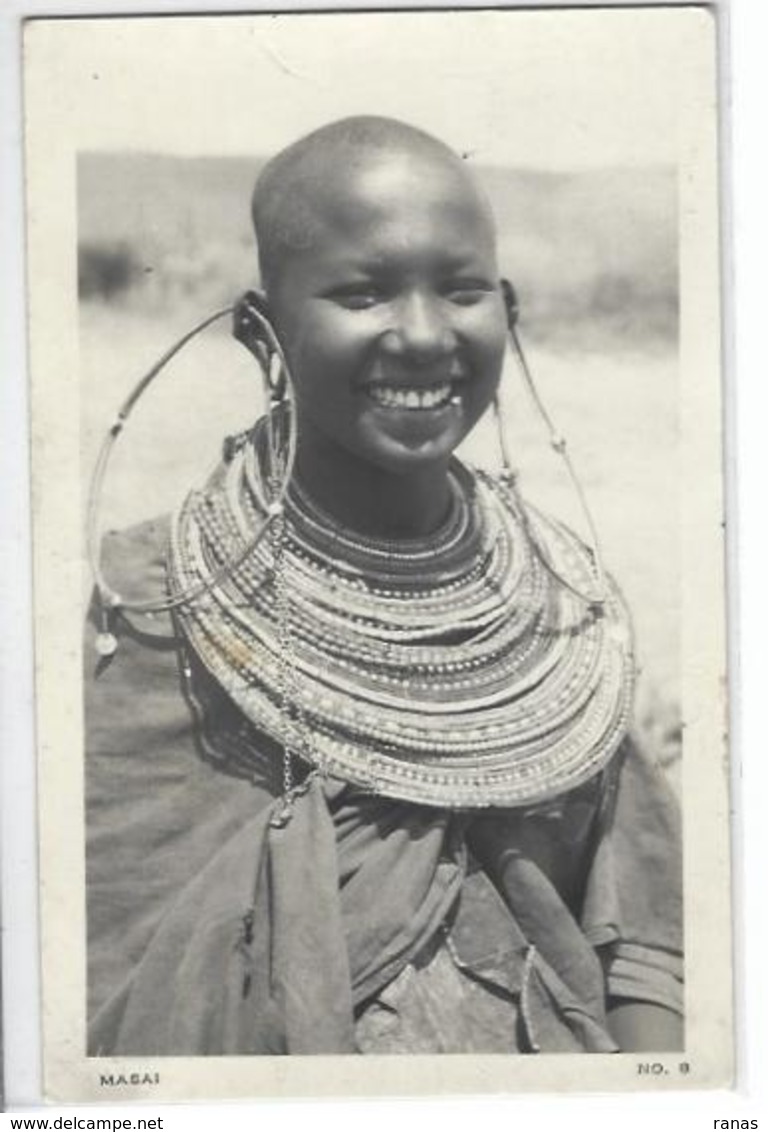 CP KENYA Ethnic Afrique Noire Circulé Masai - Kenya