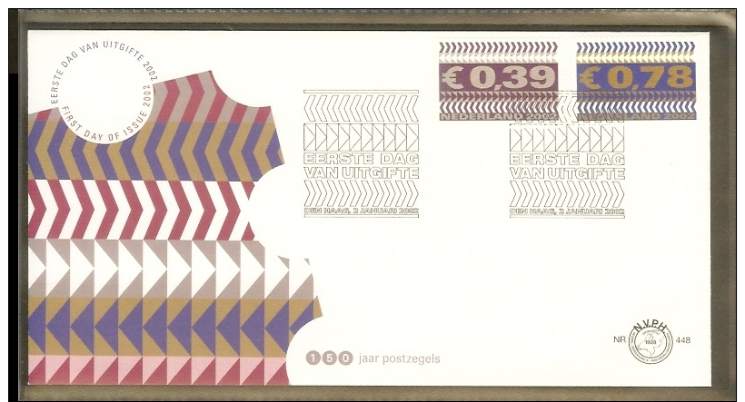 Misc.Topics - Business Stamps - FDC Netherlands E448-2002 [R00940] - Non Classificati