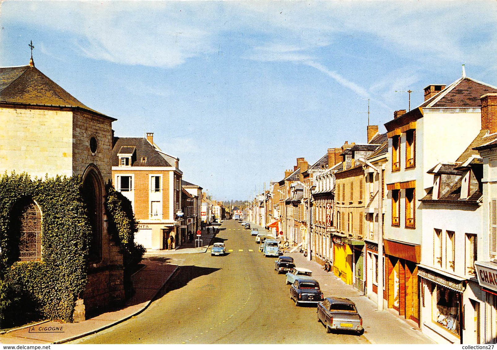 60-GRANDVILLIERS- RUE DU GENERALE LECLERC - Grandvilliers