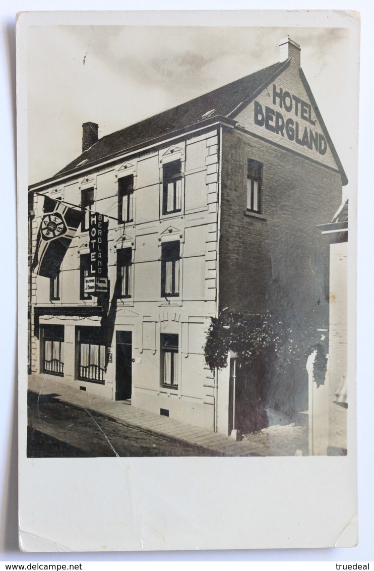 Hotel Bergland, Gulpen, Nederland Netherlands, 1945, Real Photo Postcard - Other & Unclassified