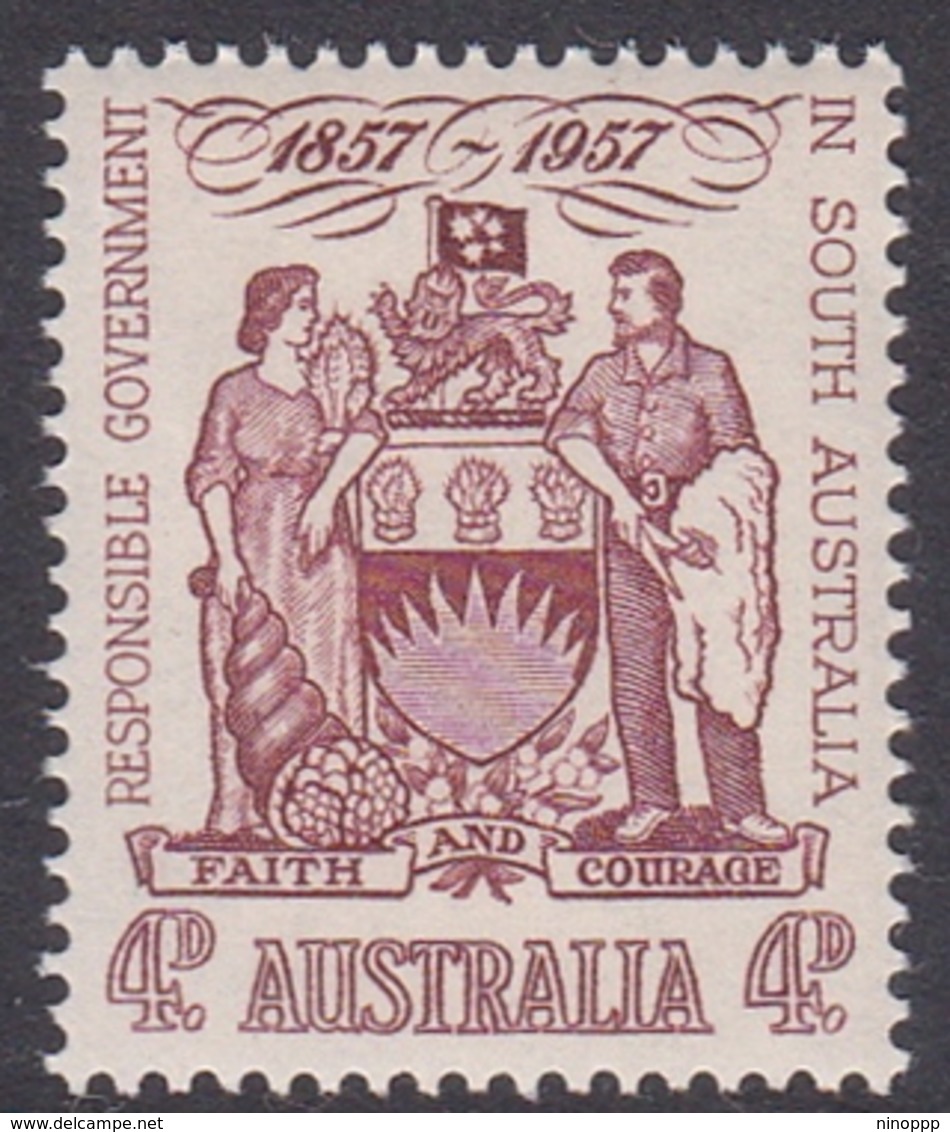 Australia ASC 330 1957 Centenary Of Responsible Government In SA, Mint Never Hinged - Mint Stamps