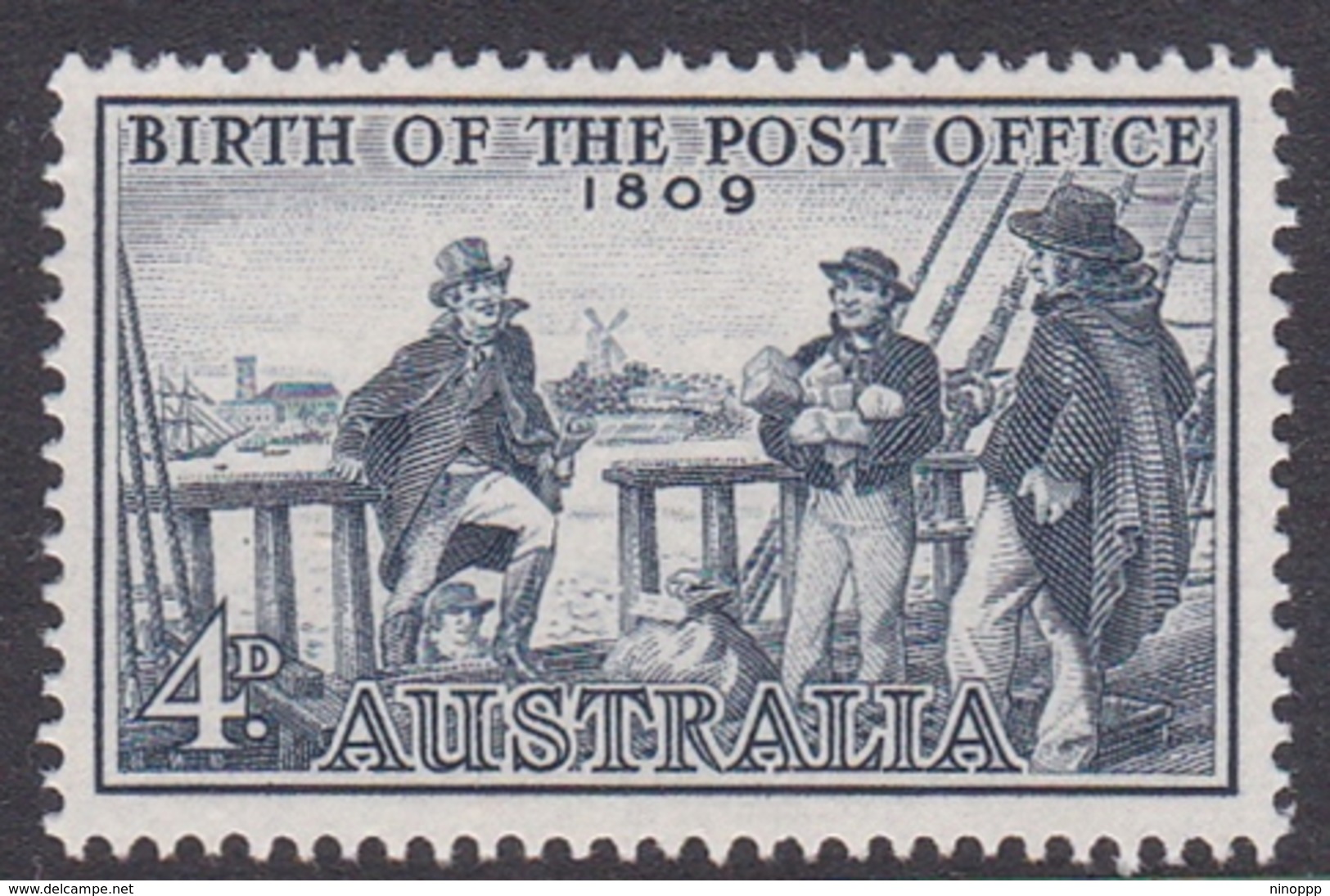 Australia ASC 347 1959 150th Anniversary Post Office, Mint Never Hinged - Mint Stamps