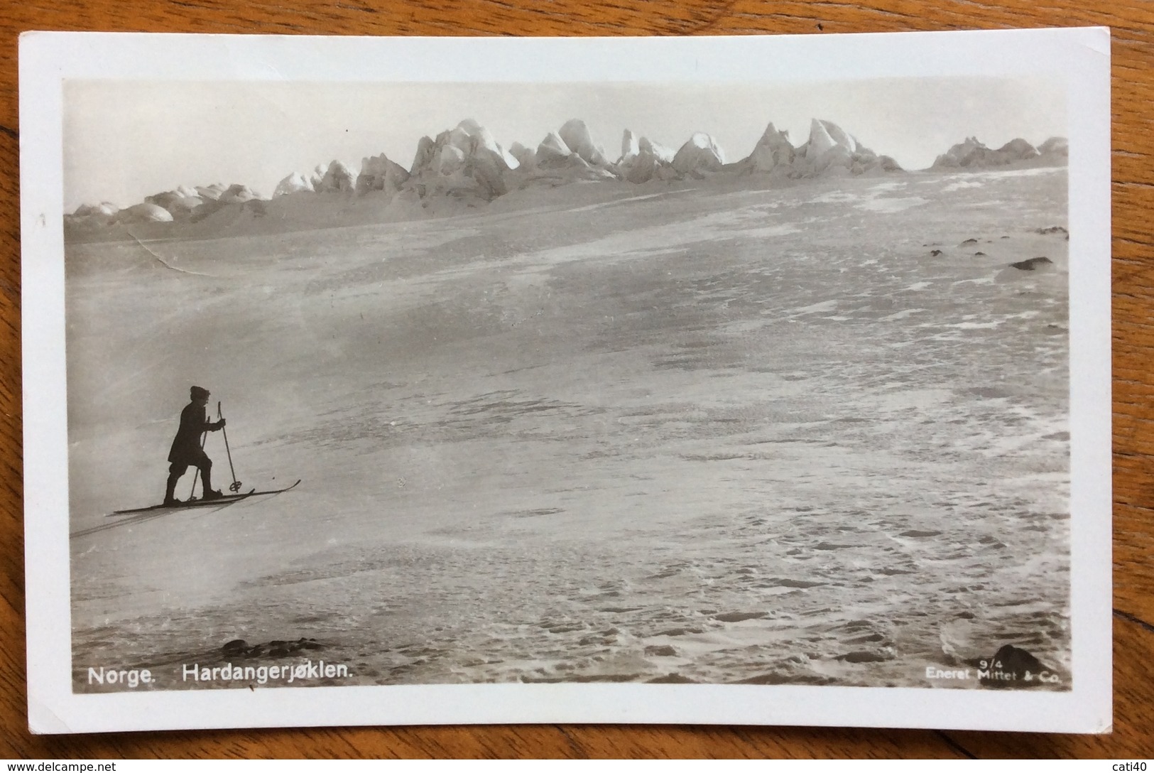 Norge NORWAY Hardangerjoklen    FOR ITALY  1922 - Norvegia