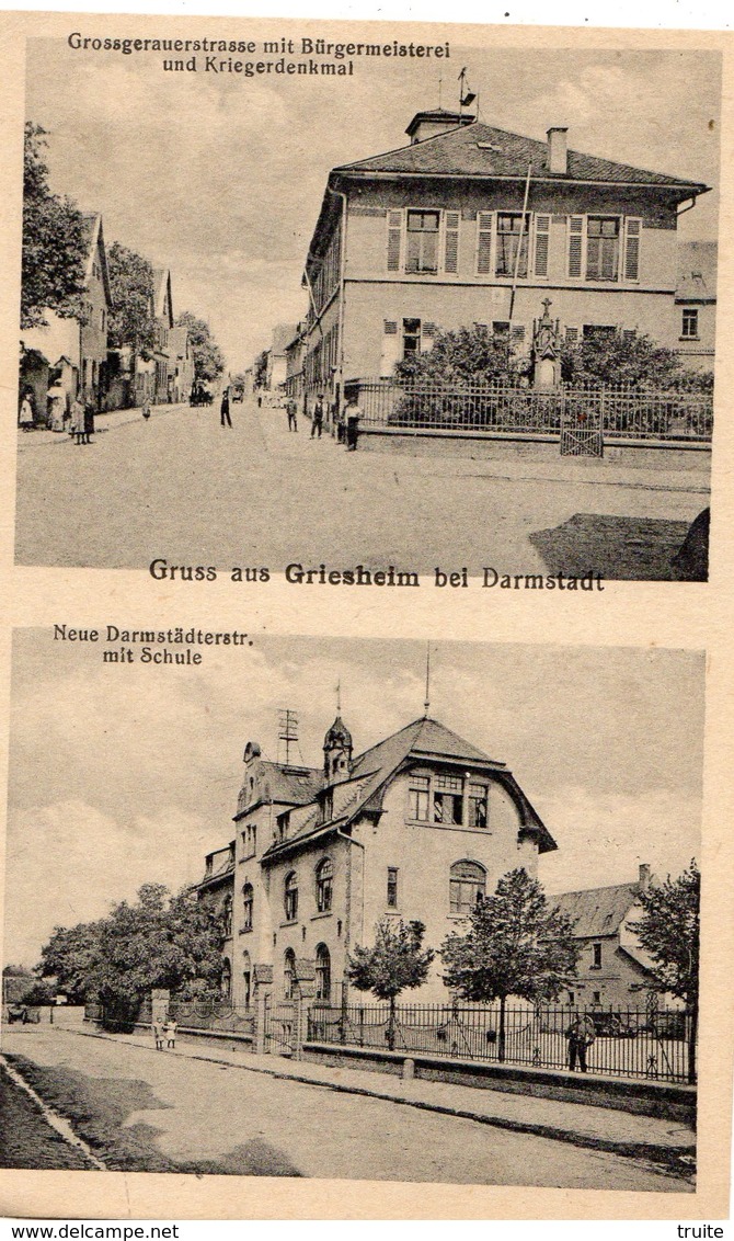 GRUSS AUS GRIESHEIM BEL DARMSTADT - Griesheim