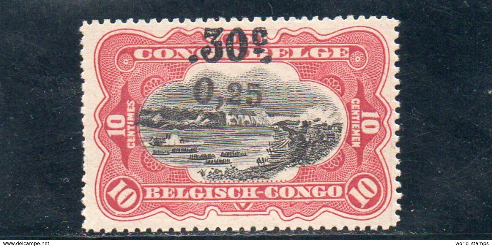 CONGO BELGE 1923 * - Neufs