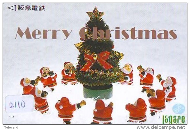 Télécarte Japon NOËL (2110) MERRY CHRISTMAS * Phonecard * Telefonkarte WEIHNACHTEN JAPAN * KERST NAVIDAD * NATALE - Natale