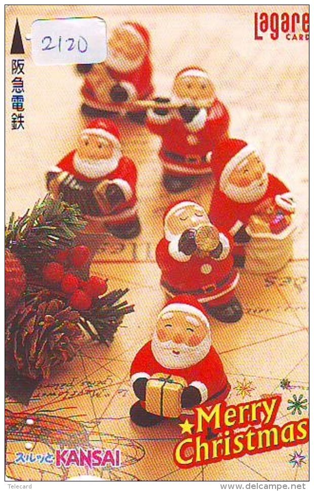 Télécarte Japon NOËL (2120) MERRY CHRISTMAS * Phonecard * Telefonkarte WEIHNACHTEN JAPAN * KERST NAVIDAD * NATALE - Noel