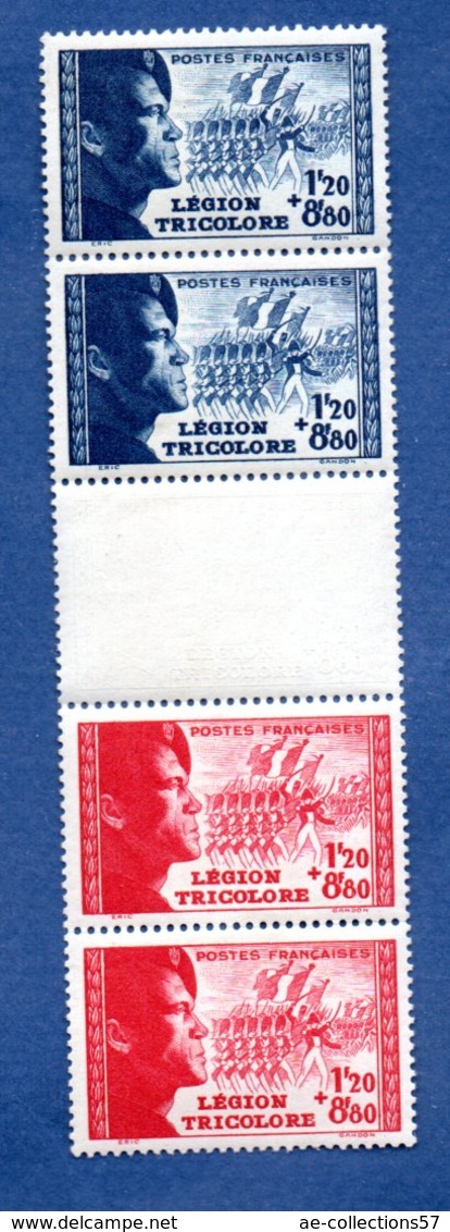 N 565 Et 566 / Bande Avec Inter En Relief  / NEUFS** - Unused Stamps