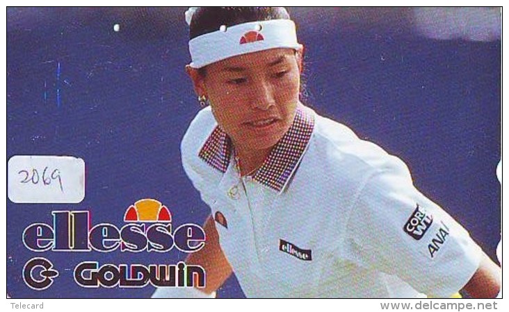 Télécarte Japon * Sport * TENNIS * (2069) KIMIKO DATE * PHONECARD JAPAN * TELEFONKARTE - Sport