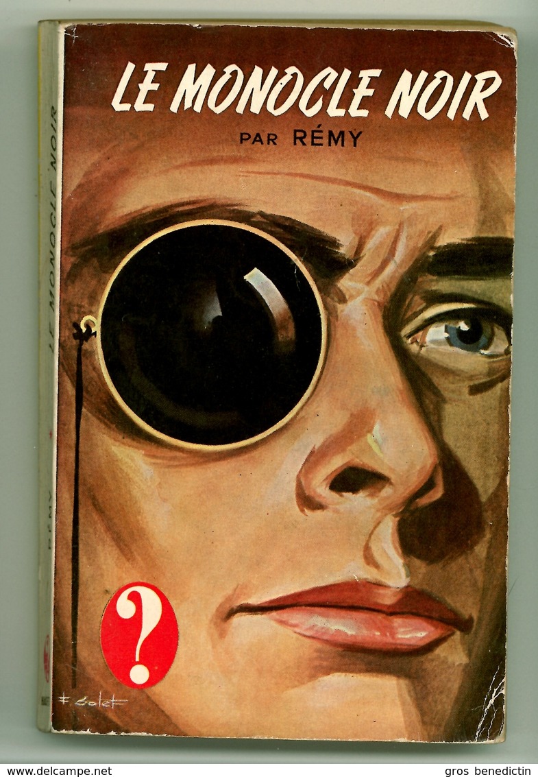 Hachette - Collection Point D'Interrogation - Rémy - "Le Monocle Noir" - 1960 - Hachette - Point D'Interrogation