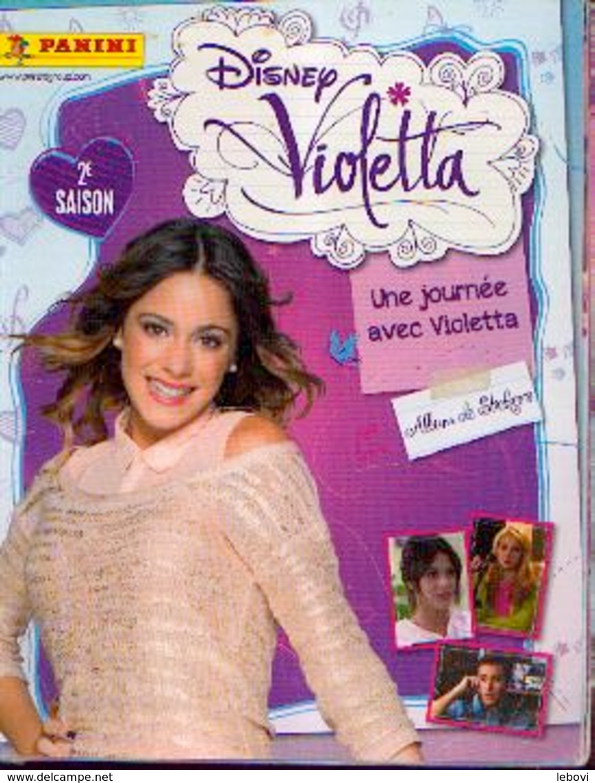 PANINI « VIOLETTA – 2e SAISON» Album Incomplet (seuls Manquent 8 Chromos) - Albums & Katalogus