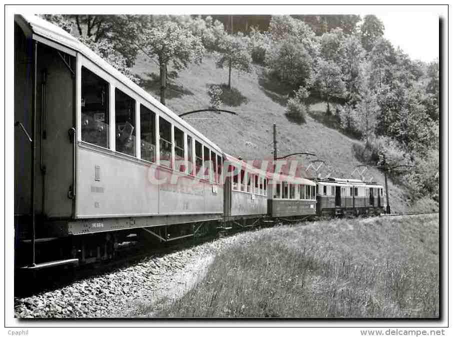 CPM Entre Chernex Et Sonzier 9.6.1938 Photo Kettel.Coll.M.Dehanne 102.3 MOB - Trains