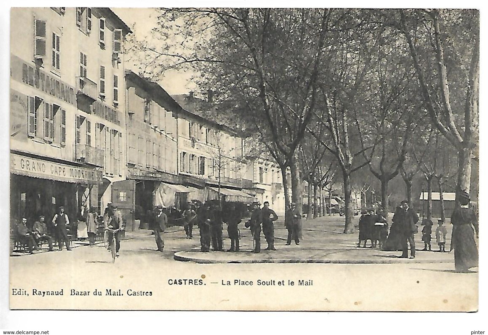 CASTRES - La Place Soult Et Le Mail - Castries