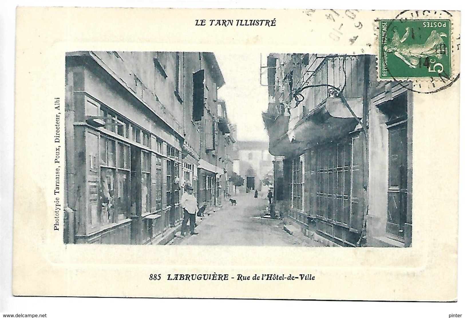 LABRUGUIERE - Rue De L'Hötel De Ville - Labruguière