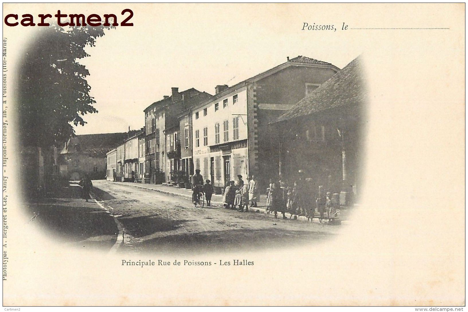 3 CPA 1900 : POISSONS 52 HAUTE-MARNE - Poissons