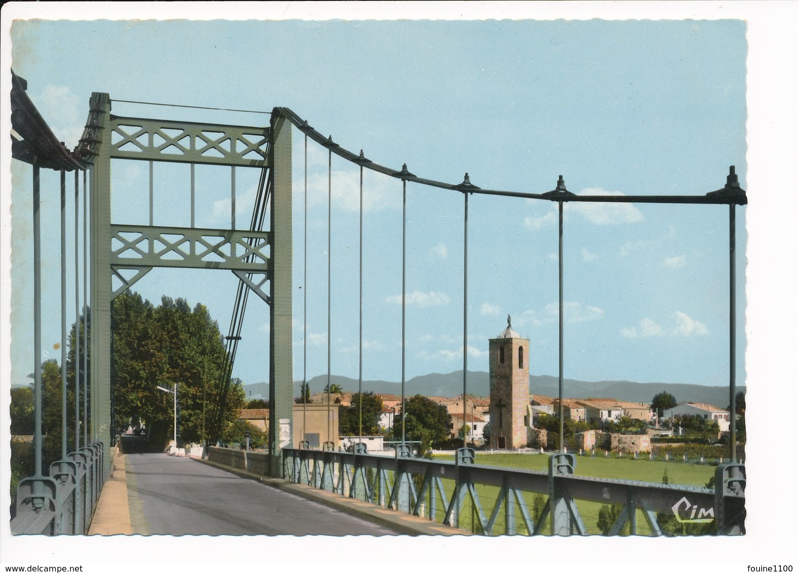 Carte De Canet  Le Pont   ( Format 15 X 10,5 Cm ) ( Recto Verso ) - Autres & Non Classés