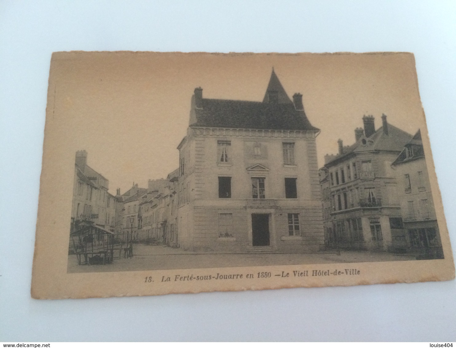 AY -2500 - LA  FERTE -sous-JOUARRE En  1880 - Le Vieil Hotel De Ville - La Ferte Sous Jouarre