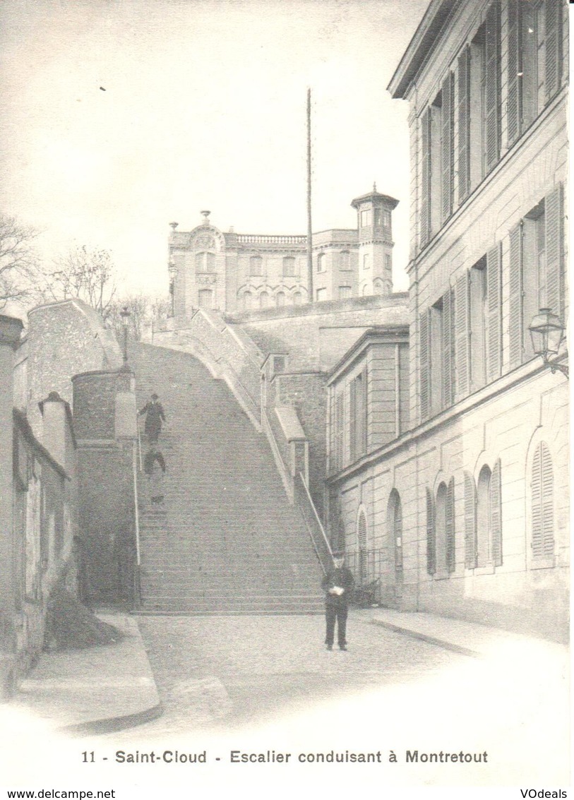 (92) Hauts De Seine - CPA - Escalier Conduisant à Montretout - Saint Cloud