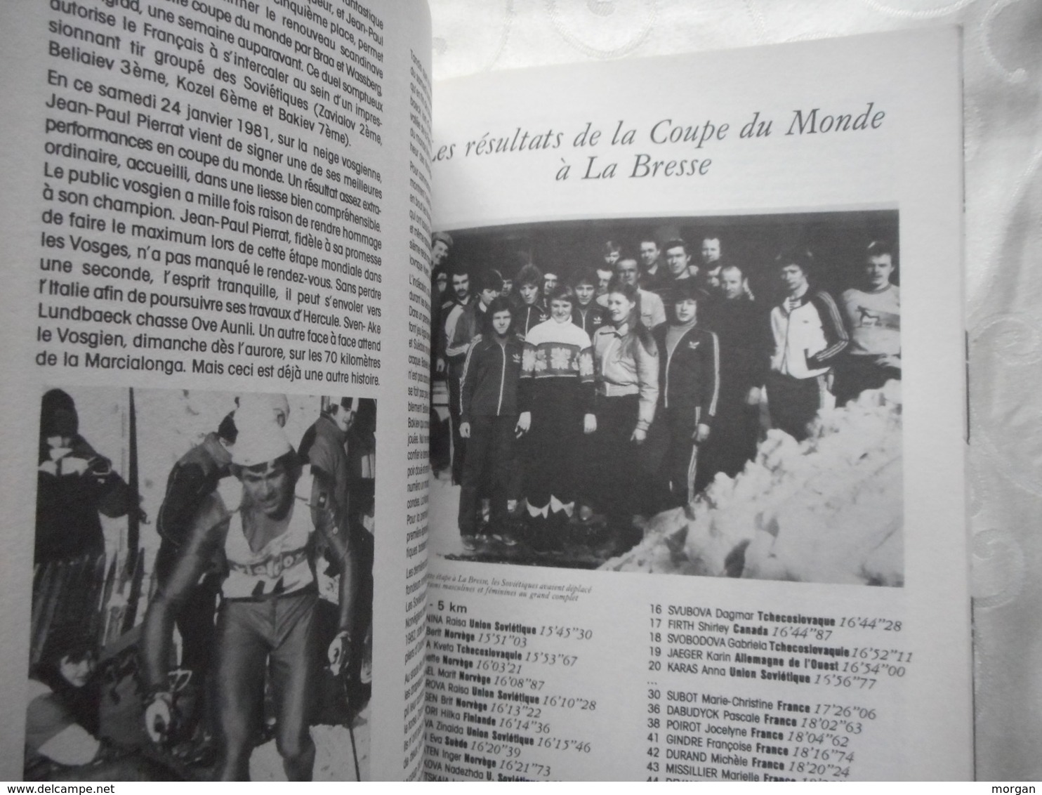 LORRAINE, VOSGES, RARE,  10 ANS DE SKI DE FOND DANS LES VOSGES, STEIMER / CURIEN, 1981, LA BRESSE, GERARDMER - Lorraine - Vosges