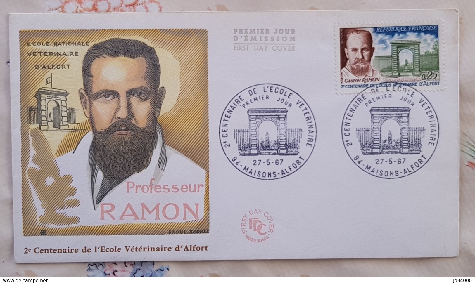 FRANCE Veterinaire, Veterinary, Veterinario, Tierärztlich, Ecole Veterinaire Maison Alfort FDC, Premier Jour, 1969 - Medizin