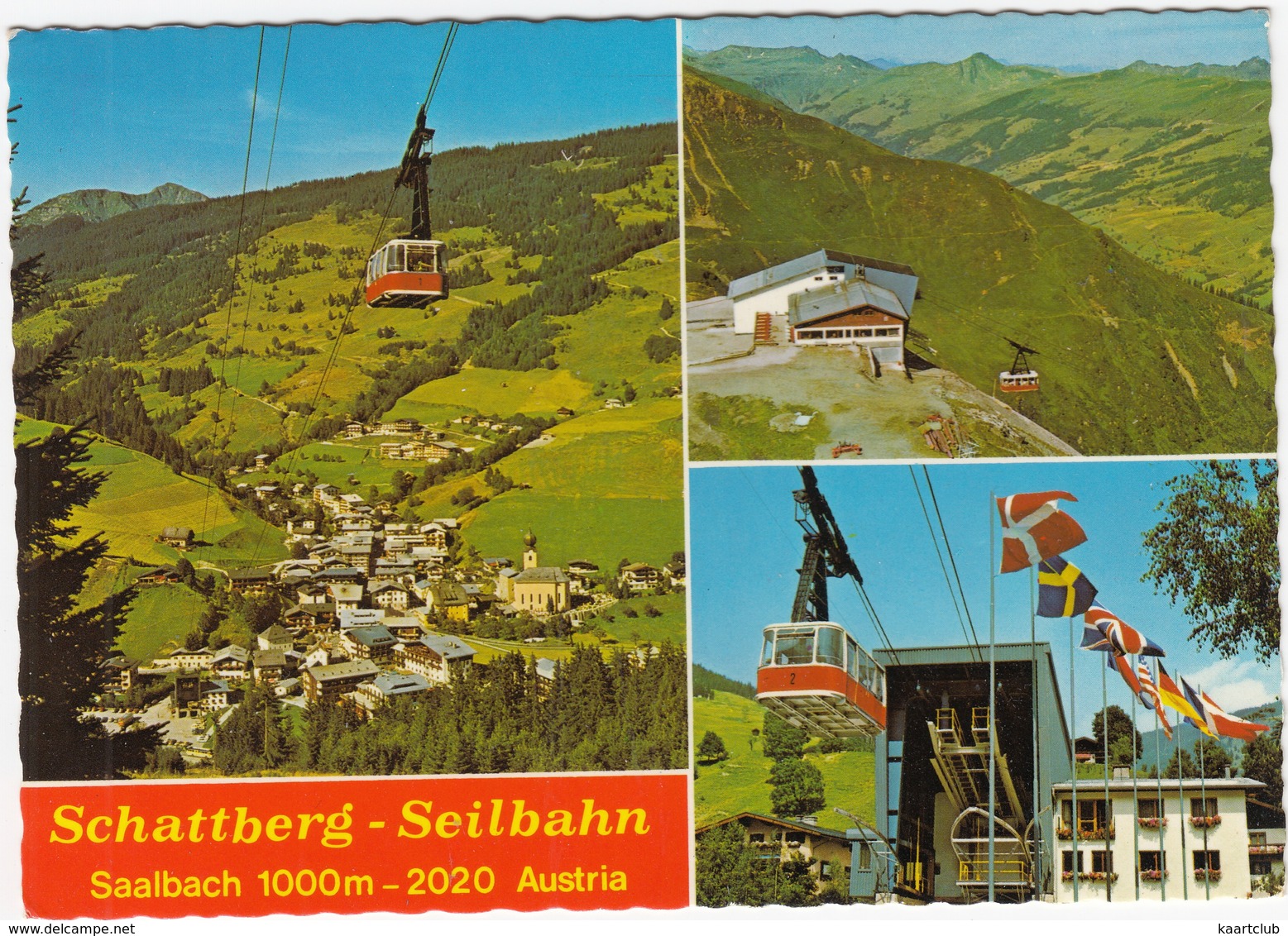 Saalbach 1003 M Mit Schattbergseilbahn 2020 M Mit JUMBOGONDEL (100 Personen)  - (Salzburg, Austria) - Saalbach