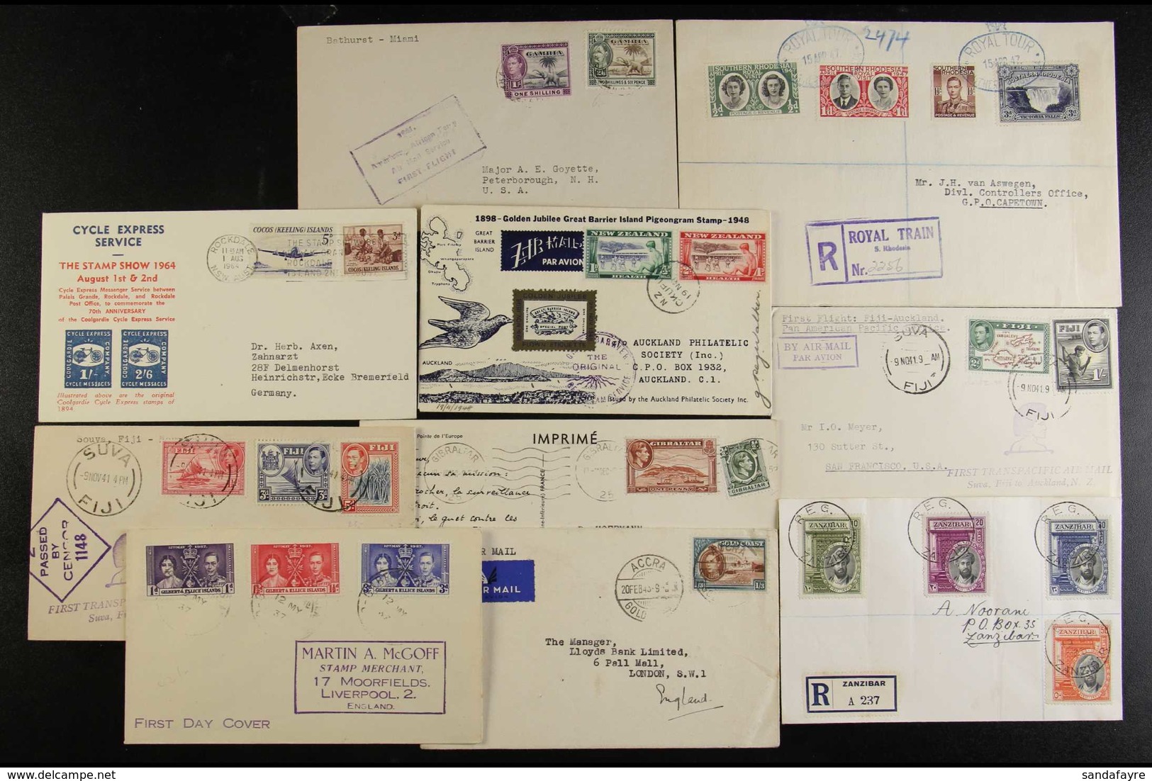 CARTON OF BRITISH COMMONWEALTH COVERS Chiefly 1930's To 1980's Hoard Of commercial And Philatelic Covers Hoard Loose In  - Andere & Zonder Classificatie