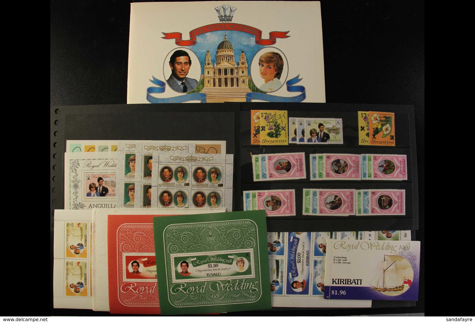 ROYALTY 1977-1981 COMMONWEALTH OMNIBUS COLLECTIONS With Stamps, Miniature Sheets And Booklets Issued For 1972 Silver Wed - Non Classés