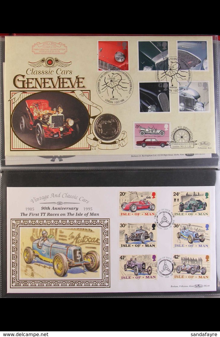 TRANSPORT COVERS 1969-2003 Collection Of Great Britain (and Islands) Commemorative And First Day Covers In An Album, Inc - Ohne Zuordnung