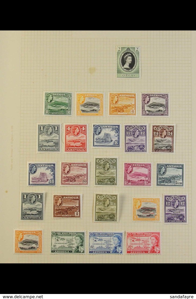 1953-1967 COMPLETE VERY FINE MINT. A Splendid, All Different, Complete Collection Presented On Album Pages, SG 120/207,  - Other & Unclassified