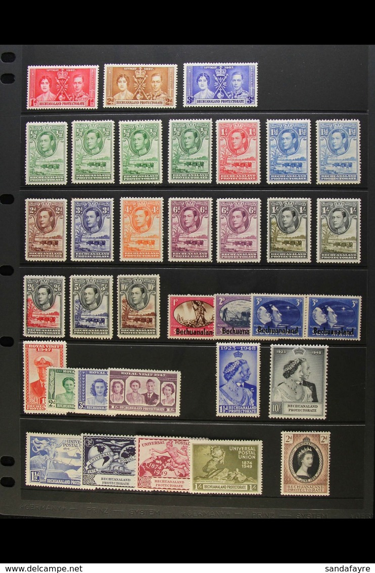 1937-66 FINE MINT COLLECTION A Near Complete Collection For The Period Which Includes 1937 Coronation Set, 1938-52 Defin - Other & Unclassified