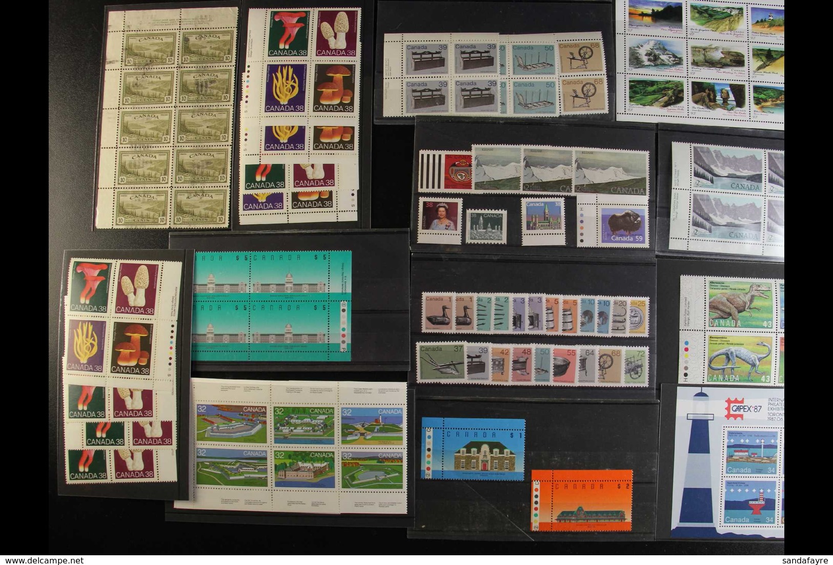 1940s-2000s STOCK CARD BONANZA A Fabulous Stock Of Never Hinged Mint, Fine Mint & Used (mostly Nhm) Issues On Over 250 S - Other & Unclassified