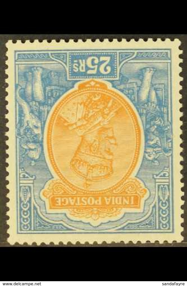 1926-33 25r Orange And Blue, Watermark Inverted, SG 219w, Fine Mint. For More Images, Please Visit Http://www.sandafayre - Other & Unclassified