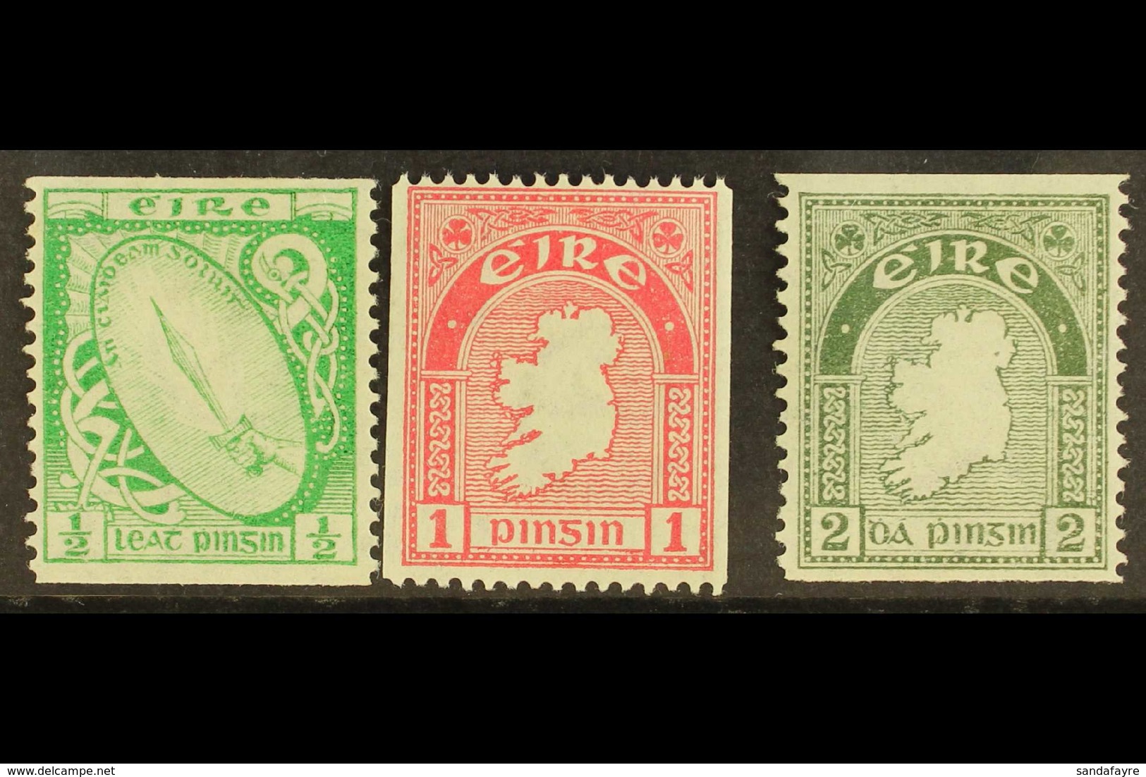1934 COIL STAMPS ½d, 1d And 2d, SG 71a, 72c, 74a, Fine Mint, The 1d Nhm. (3) For More Images, Please Visit Http://www.sa - Other & Unclassified