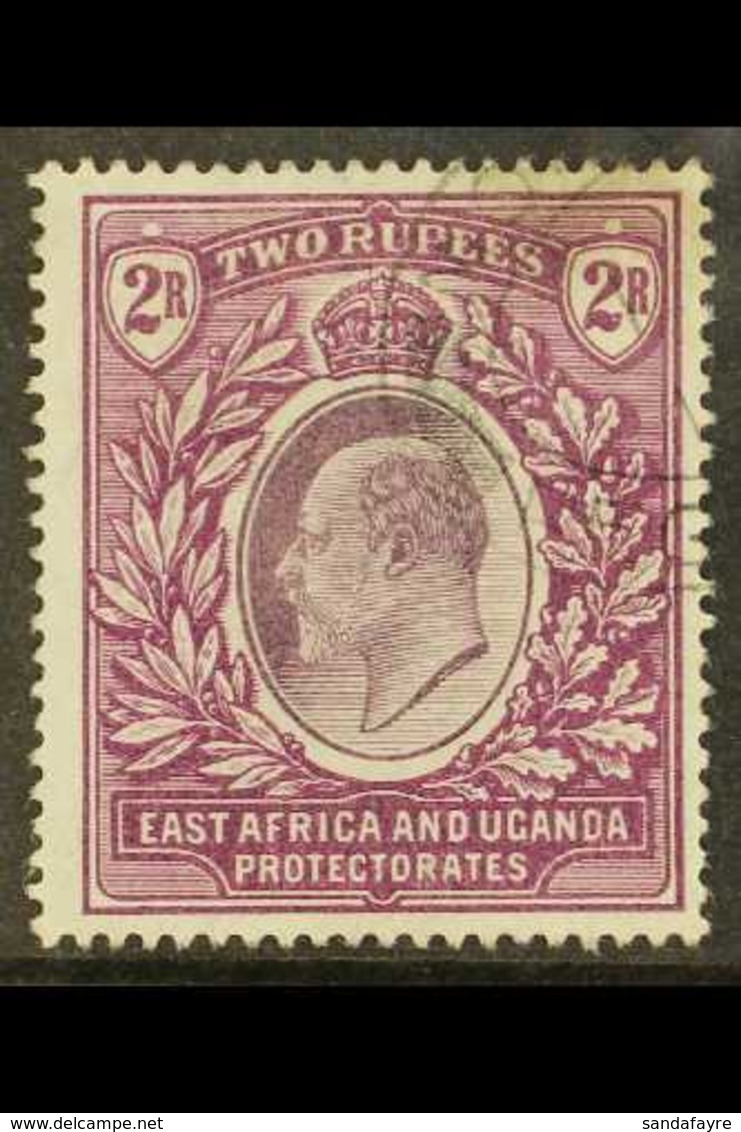 1903-04 2r Dull And Bright Purple, Wmk Crown CA, SG 10, Very Fine Used. For More Images, Please Visit Http://www.sandafa - Vide