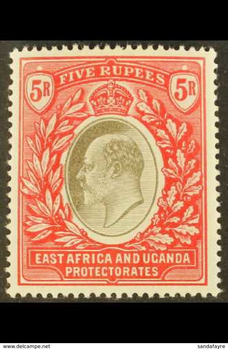 EAST AFRICA & UGANDA 1903 5r Grey And Red, Ed VII, SG 13, Very Fine And Fresh Mint. For More Images, Please Visit Http:/ - Vide