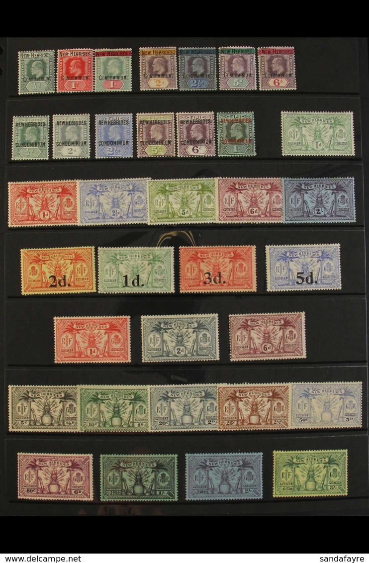 1908-1925 ALL DIFFERENT MINT COLLECTION. A Most Useful, All Different Selection Removed From A "New Ideal" Album With Va - Other & Unclassified