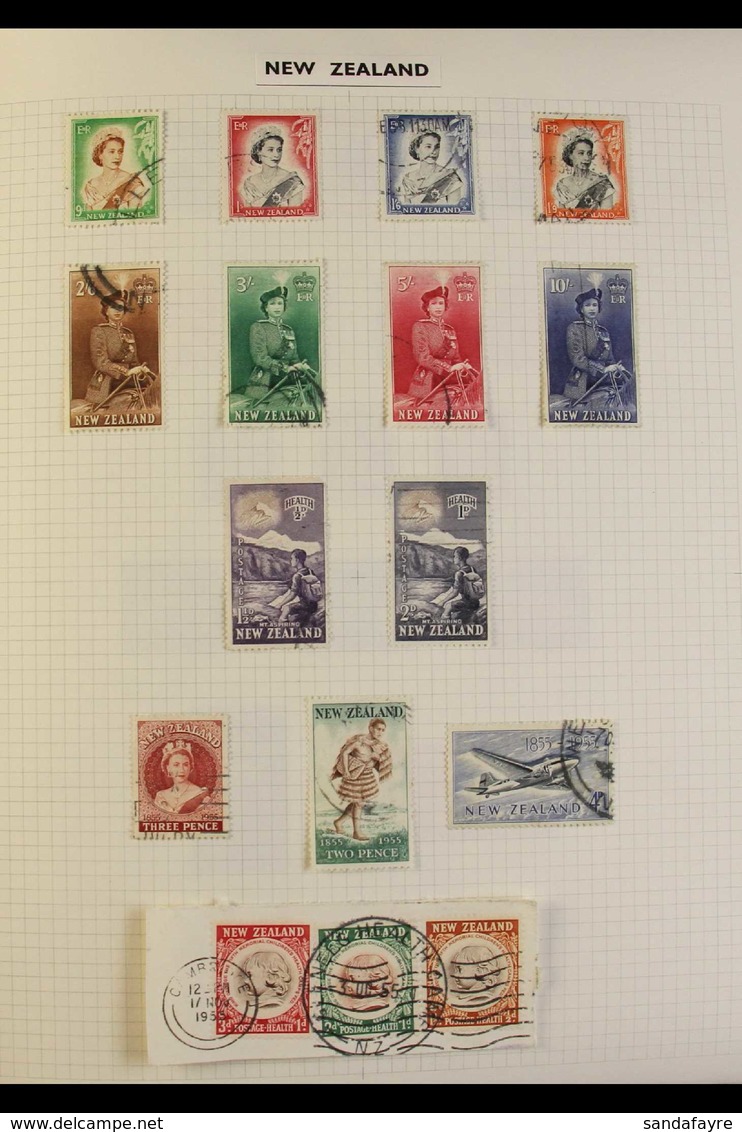 1953-2002 FINE USED COLLECTION ALL DIFFERENT Collection, Presented In An Album, Largely Complete To Mid 1990s, With Comp - Other & Unclassified