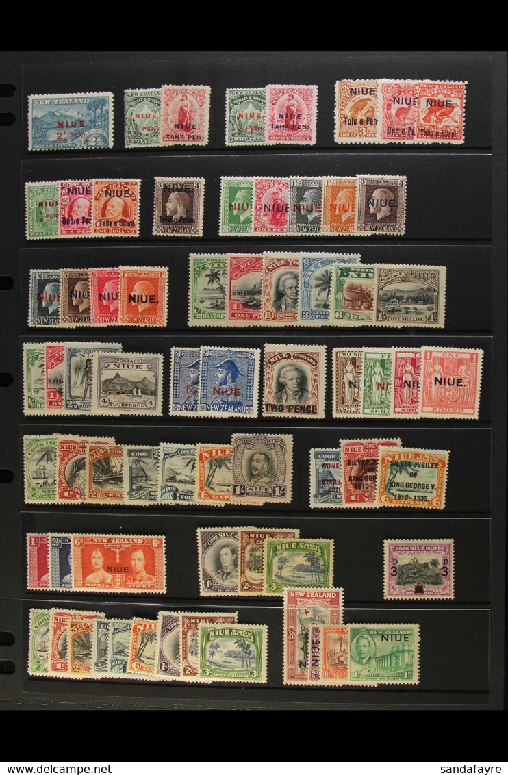 1902-46 MINT COLLECTION Incl. 1903 3d To 1s, 1917 (Aug) 3d, 1920 And 1925-27 Pictorial Sets, 1927-28 Both 2s, 1931 Arms  - Niue