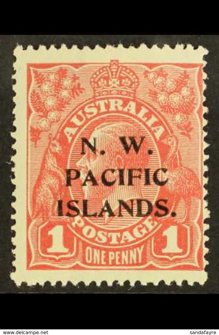 NWPI 1915-16 1d Carmine-red Die II Overprint, SG 67c, Fine Mint, Fresh. For More Images, Please Visit Http://www.sandafa - Papua New Guinea