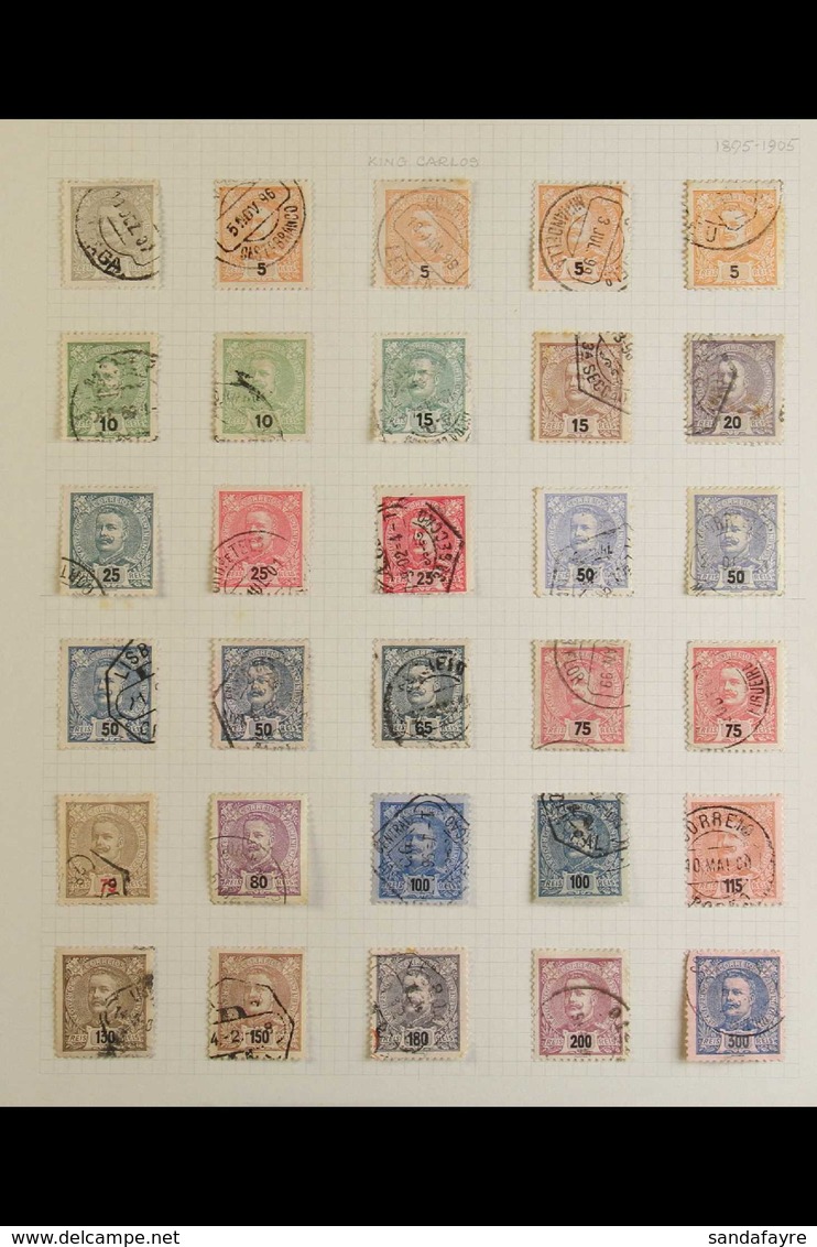 1895-1965 INTERESTING COLLECTION On Leaves, Some Mint But Mostly Used Stamps, Includes 1895-1905 Set To 300r Used, 1910  - Other & Unclassified