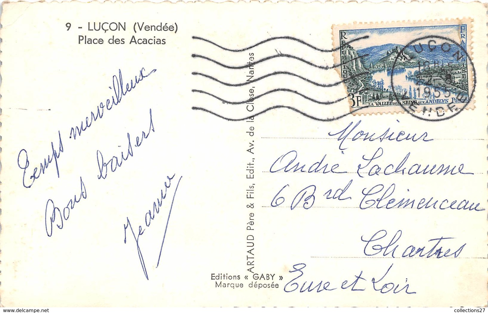 85-LUCON-PLACE DES ACACIAS - Lucon